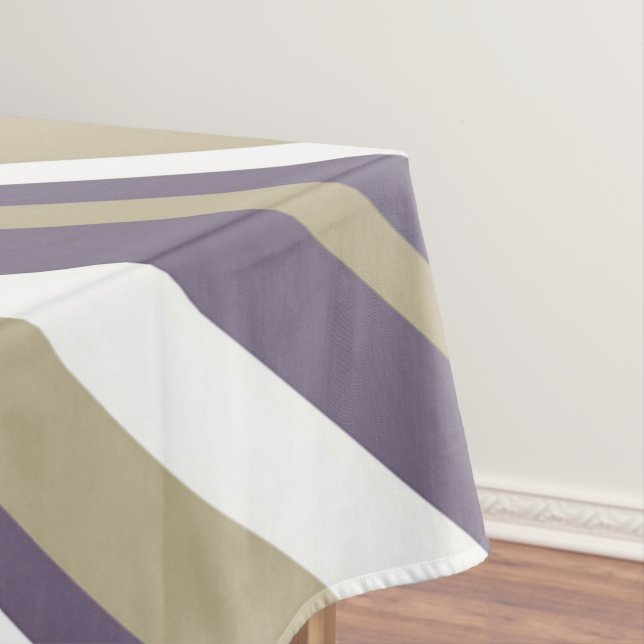 Streifen Tischdecke (Beispiel)