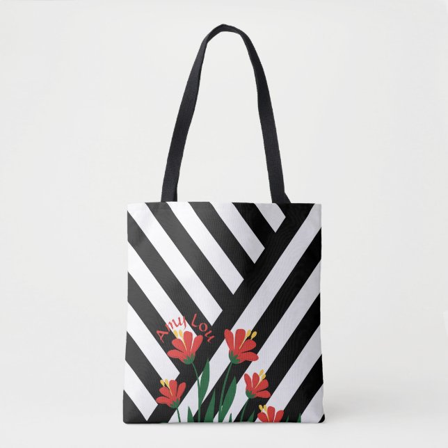 Streifen und Blume (Vorderseite)