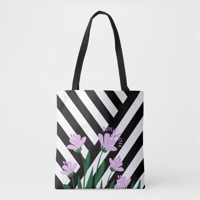 Streifen und Blume (Vorderseite)