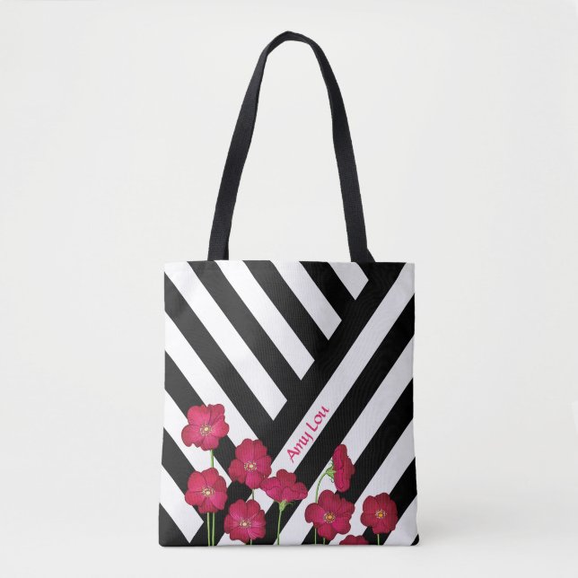Streifen und Blume (Vorderseite)