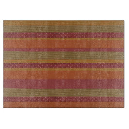 Streifen und Polka-Punkte Schneidebrett