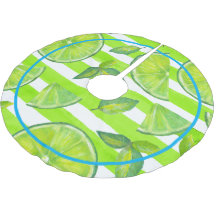 Streifen Wasserfarbe Limon & Neon Blau