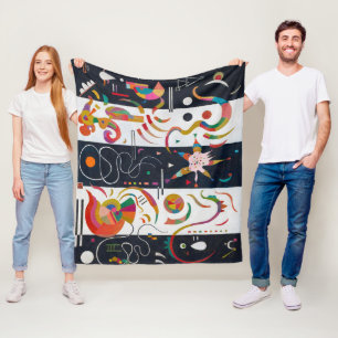 Streifen, Wassily Kandinsky Fleecedecke