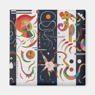 Streifen, Wassily Kandinsky Magnet
