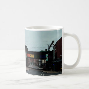Streifenbrücke Kaffeetasse