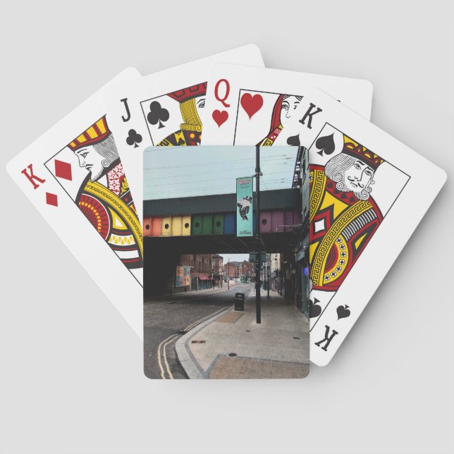 Streifenbrücke Spielkarten (Rückseite)