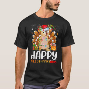 Streifenhörnchen Halloween Weihnachten Frohes Hall T-Shirt