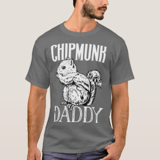 Streifenhörnchenliebhaber Streifenhörnchen-Vati T-Shirt
