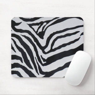Streifenmuster des Zebras Mousepad