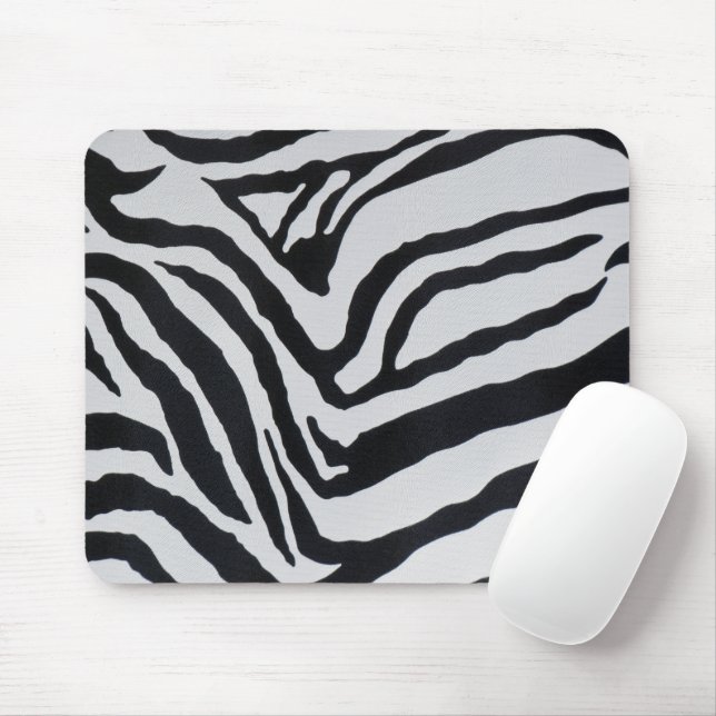 Streifenmuster des Zebras Mousepad (Mit Mouse)