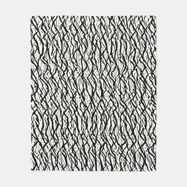 Streifenmuster Fleecedecke (Vorderseite)