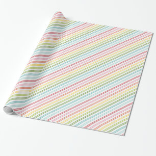 Streifenmuster Geschenkpapier