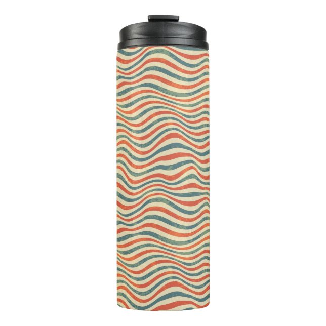 Streifenmuster Thermosbecher (Vorderseite)