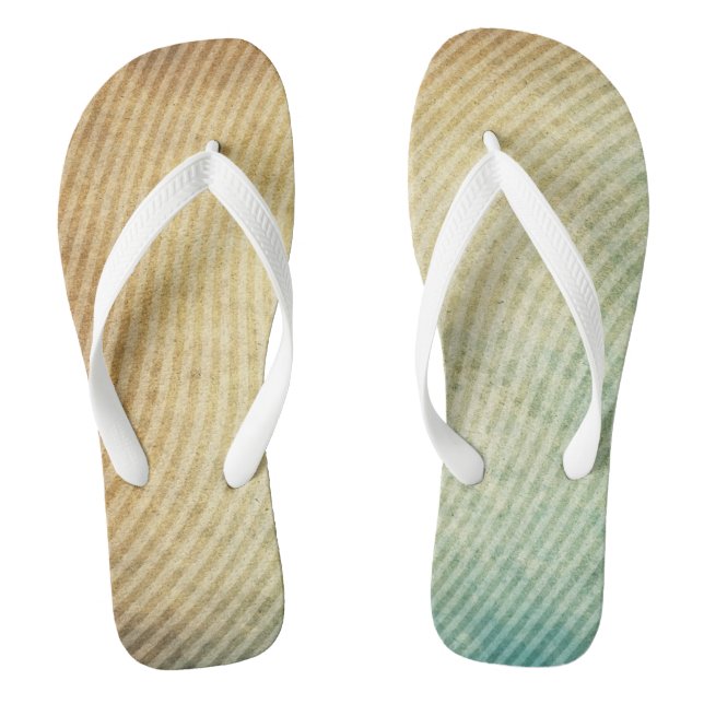 Streifenmusterhintergrund Flip Flops (Fußbett)