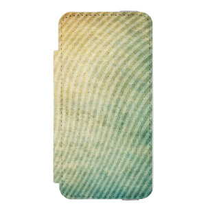 Streifenmusterhintergrund Incipio Watson™ iPhone 5 Geldbörsen Hülle