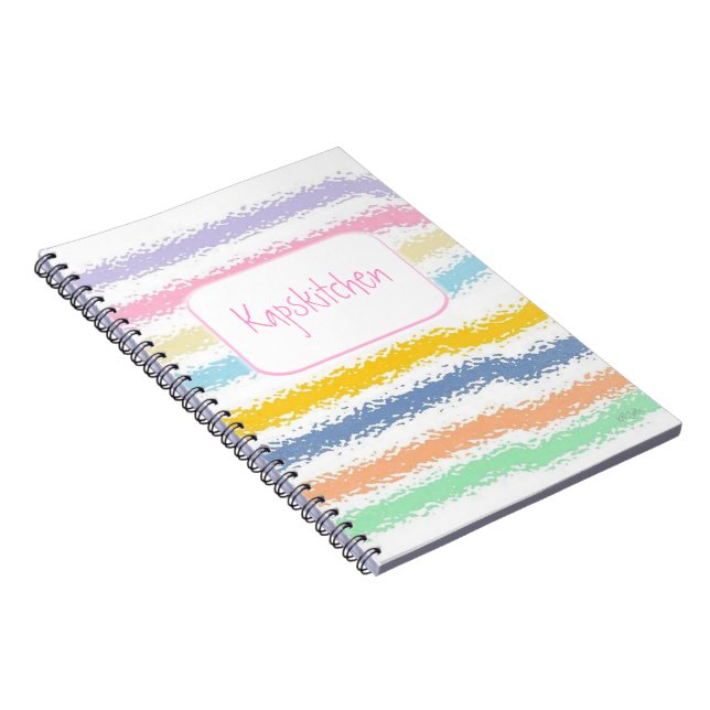 Streifenpasten SG-Notebook Notizblock (Rechte Seite)