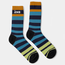 Streifensocken für Papa Crewsocken