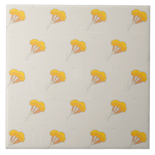 Streifenvielfalt der Blume Design Keramik Fliesen