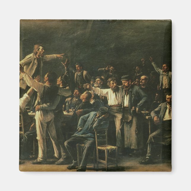 Streik, 1895 magnet (Vorne)