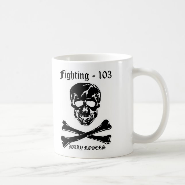 Streik/Kämpfer-Geschwader VFA-103 Tasse (Rechts)