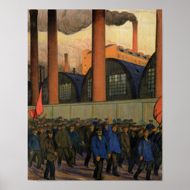 Streik Poster (Vorne)