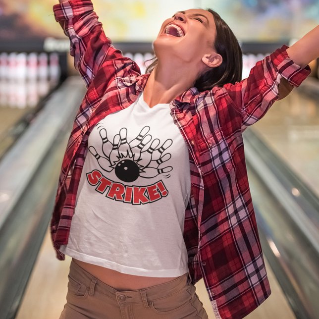 Streike - 10-Button-Bowling T-Shirt (Von Creator hochgeladen)