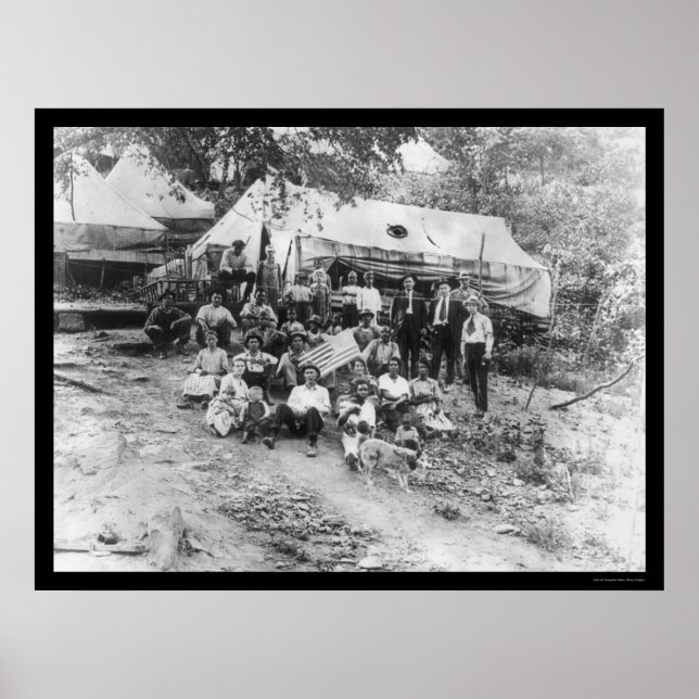 Streiking West Virginia Miners 1922 Poster (Vorne)