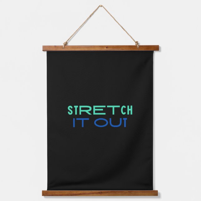 Streit aus wandteppich mit holzrahmen (Vorderseite)