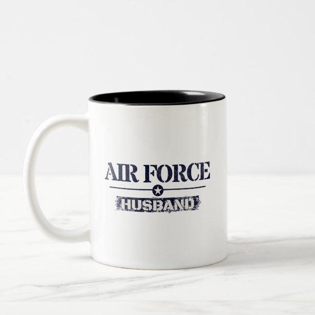 Streitkräfte der Luftwaffe Zweifarbige Tasse (Links)