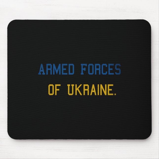 Streitkräfte der Ukraine.  Mousepad (Vorne)