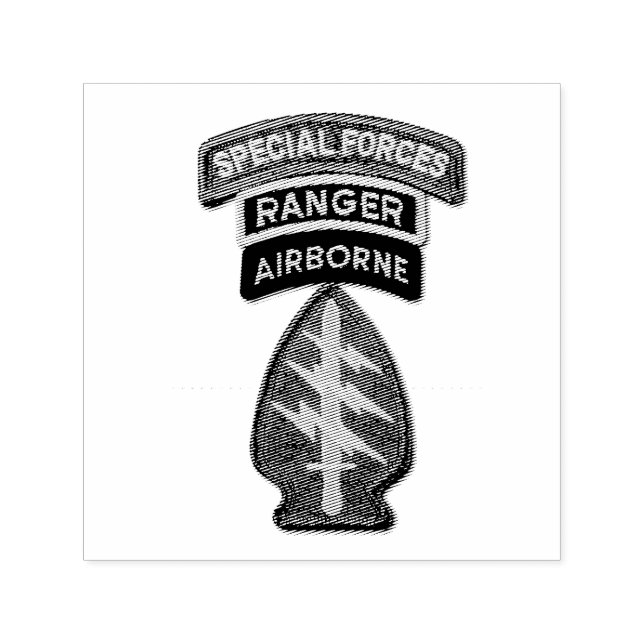 Streitkräfte Grüner Berets SF SFG SOF Patch Permastempel (Design)