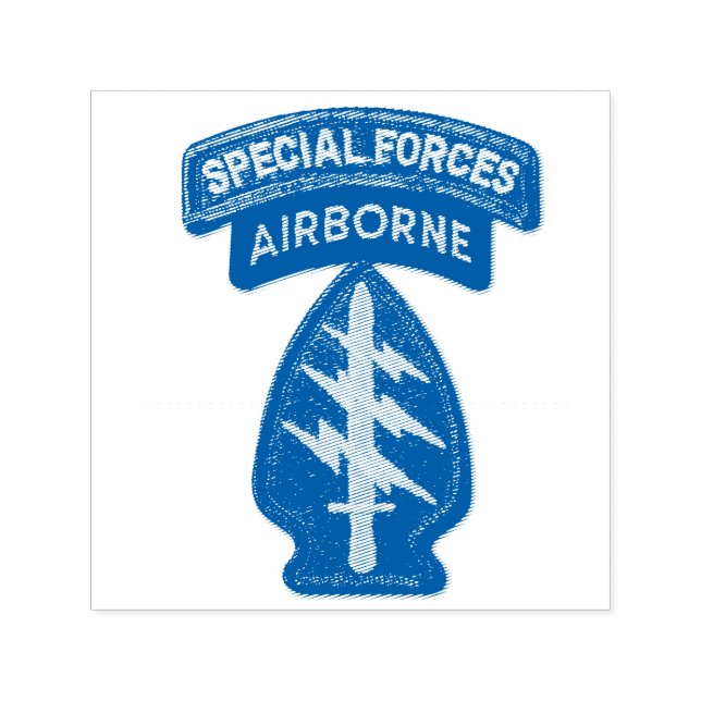 Streitkräfte Grüner Berets SF SFG SOF Patch Permastempel (Design)
