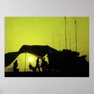 Streitkräfte-Handfeuerwehrkommando Poster