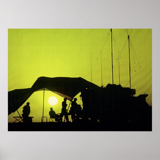 Streitkräfte-Handfeuerwehrkommando Poster (Vorne)