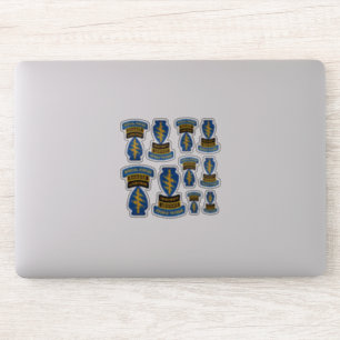 Streitkräfte SFGA Grüne Berets - Kontakt Aufkleber