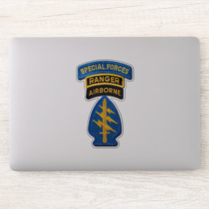 Streitkräfte SFGA Grüne Berets - Kontakt Aufkleber