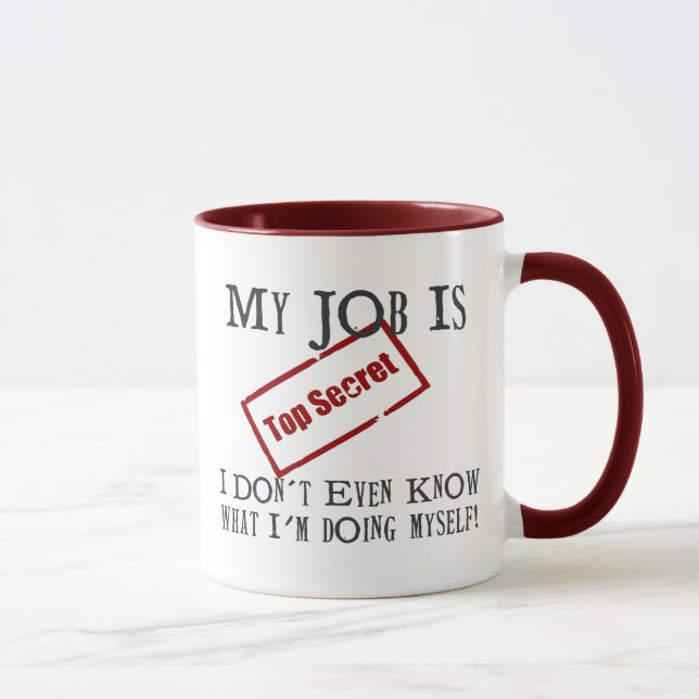 Streng geheim! tasse (Rechts)