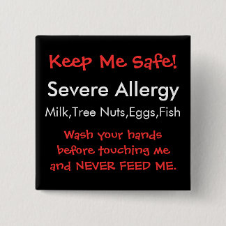 Strenge Allergie Button