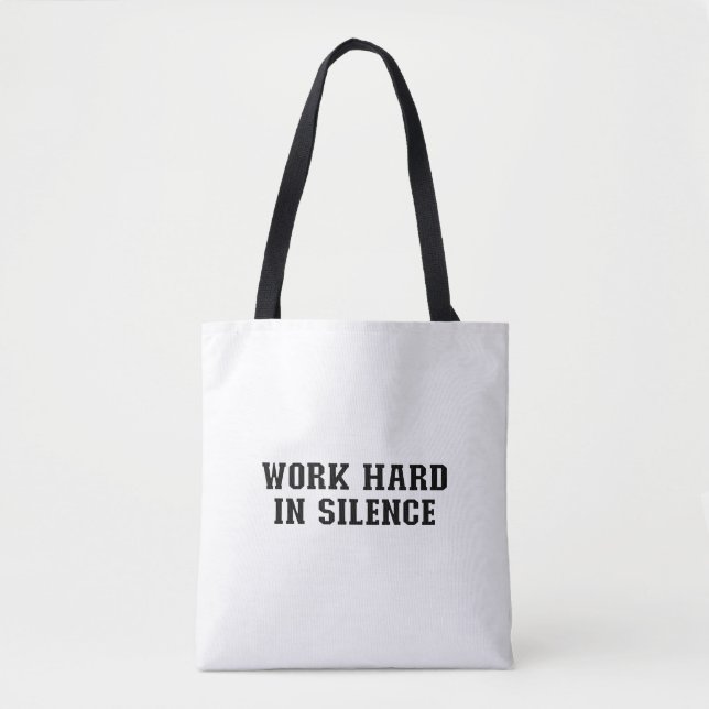 Strenge Arbeit in Stille (Vorderseite)