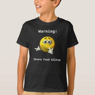 Strenges Nahrungsmittelallergie-Shirt T-Shirt