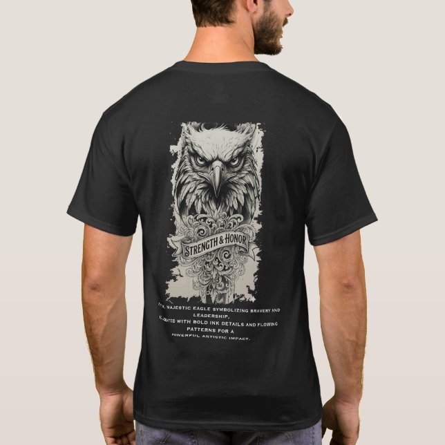 strength  & honor T-Shirt (Rückseite)