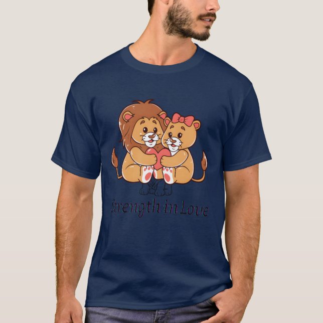 Strength in Love boy T-Shirt (Vorderseite)