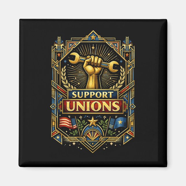 Strength in Solidarity Magnet (Vorne)