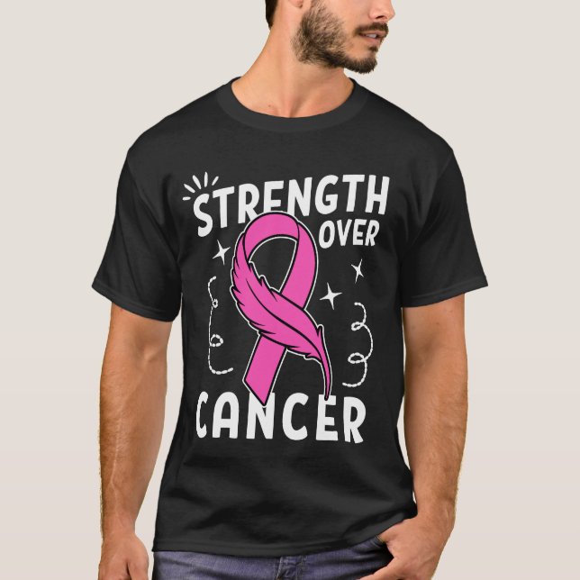 Strength Over Cancer T-Shirt (Vorderseite)