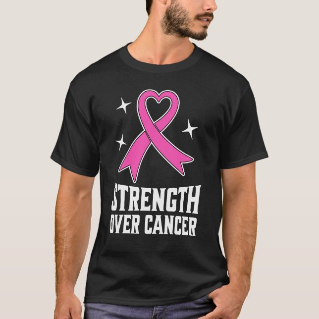 Strength Over Cancer T-Shirt (Vorderseite)
