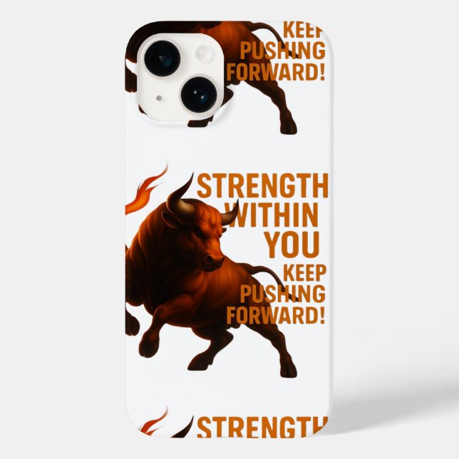 STRENGTH WITHIN YOU KEEP PUSHING FORWARD Case-Mate iPhone HÜLLE (Rückseite)