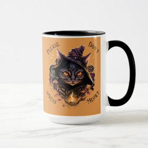 "Stress bitte nicht Meowt" Kaffee/Tee-Tasse Tasse