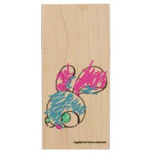 Stress Bunny & MountainFire Coyote 8 GB USB
