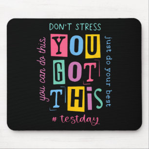 Stress dich nicht, dass du das kannst.. Design Mousepad