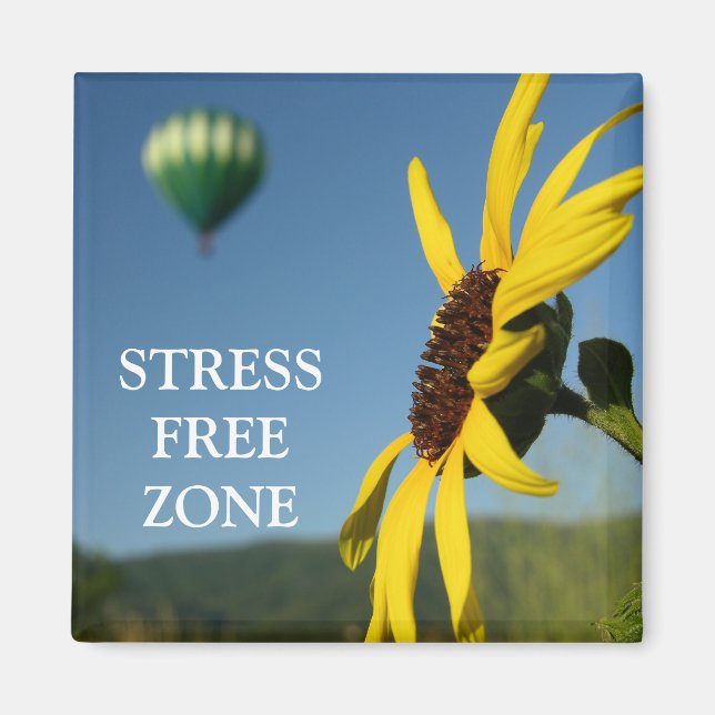Stress Free Zone Magnet (Vorne)